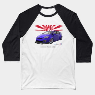 Toyota Prius 2JZ Avus Blue Baseball T-Shirt